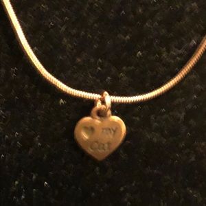 I Love My Cat Necklace
